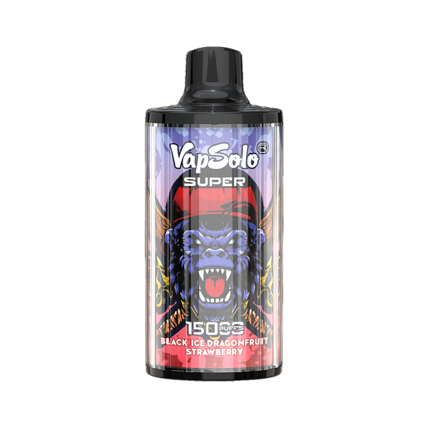 VapSolo 15k Hielo Negro Fruta Del Dragón y Fresa